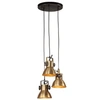 Image de Hanglamp 25 W E27 30x30x100 cm antiek messingkleurig371856