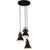 Image de Hanglamp 25 W E27 30x30x100 cm zwart371857