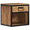 Image de Table de chevet 40x35x40 cm bois de manguier massif 358913