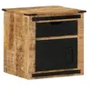 Image de Table de chevet 45x40x45 cm bois de manguier massif 358915