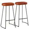 Image de Tabourets de bar Gavin lot de 2 44x37,5x78 cm, chaise, tabouret de bar de cuisine, chaise de bistro, tabouret de bar 358922