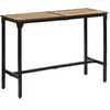 Image de Table de bar 150x55x107 cm bois de manguier massif brut