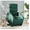 Image de Fauteuil de massage, relaxation tissu vert foncé