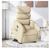 Image de Fauteuil de massage, relaxation tissu crème