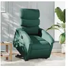 Image de stoel électrique tissu vert foncé