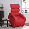 Image de stoel similicuir rouge
