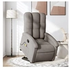 Image de Fauteuil de massage, relaxation tissu taupe