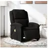 Image de Fauteuil de massage, relaxation électrique réglable tissunoir