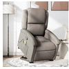 Image de Fauteuil de massage, relaxation tissu taupe