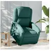 Image de stoel électrique tissu vert foncé