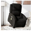 Image de Fauteuil de massage, relaxation velours noir