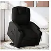 Image de Fauteuil de relaxation inclinable tissunoir