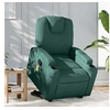 Image de Fauteuil de massage, relaxation tissu vert foncé