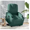 Image de stoel électrique tissu vert foncé