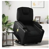 Image de Fauteuil de massage, relaxation similicuirnoir
