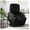 Image de Fauteuil de relaxation, massage, inclinable électrique similicuirnoir
