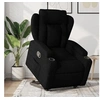 Image de Fauteuil de relaxation inclinable tissunoir