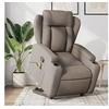 Image de Fauteuil de massage, relaxation tissu taupe