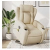 Image de Fauteuil de massage, relaxation tissu crème