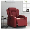 Image de Fauteuil Inclinable Electrique, Chaise de Relaxation avec Dossier et Repose-pied Réglables, Siège de Salon, Moderne, 3204534