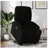 Image de Fauteuil de relaxation inclinable tissunoir