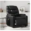Image de Fauteuil de massage, relaxation électrique similicuirnoir