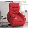 Image de stoel similicuir rouge