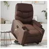Image de Fauteuil de massage, relaxation similicuir marron