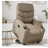 Image de Fauteuil de massage, relaxation similicuir cappuccino