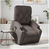 Image de Fauteuil Inclinable de Massage, Chaise de Relaxation avec Dossier et Repose-pied Réglables, Siège de Salon Salle de 3204781