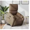 Image de Fauteuil de massage, relaxation tissu marron