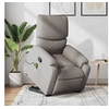 Image de Fauteuil de massage, relaxation tissu taupe