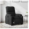 Image de Fauteuil réglable électrique tissu microfibrenoir