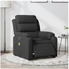 Image de Fauteuil de massage, relaxation électrique réglable tissunoir