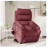 Image de Fauteuil de massage, relaxation tissu bordeaux