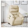 Image de Fauteuil de massage, relaxation tissu crème
