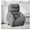 Image de stoel électrique réglable tissu gris foncé