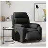 Image de Fauteuil de massage, relaxation électrique similicuirnoir