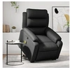 Image de Fauteuil de massage, relaxation similicuirnoir