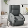 Image de stoel similicuir gris
