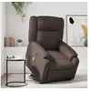 Image de Fauteuil de massage, relaxation similicuir marron