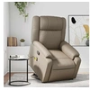 Image de Fauteuil de massage, relaxation similicuir cappuccino