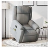 Image de Fauteuil de massage, relaxation tissu gris clair