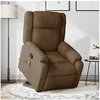 Image de Fauteuil de massage, relaxation tissu marron