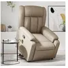 Image de Fauteuil de massage, relaxation similicuir cappuccino