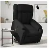 Image de Fauteuil de relaxation, massage, inclinable électrique similicuirnoir