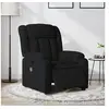 Image de Fauteuil de massage, relaxation électrique réglable tissunoir