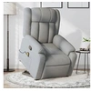 Image de Fauteuil de massage, relaxation tissu gris clair