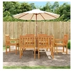 Image de 7-delige Tuinset massief acaciahout3206278