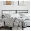 Image de Tête de lit métal noir 160 cm 355694